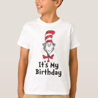 Dr. Seuss Cat im Hut Es ist mein Geburtstag