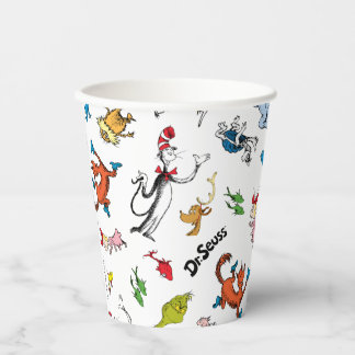 Dr. Seuss Character Confetti | KINDERGEBURTSTAG Pappbecher