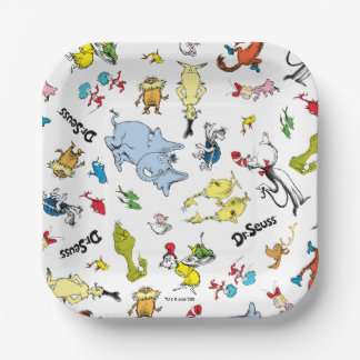 Dr. Seuss Character Confetti | KINDERGEBURTSTAG Pappteller