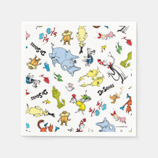 Dr. Seuss Character Confetti | KINDERGEBURTSTAG Serviette