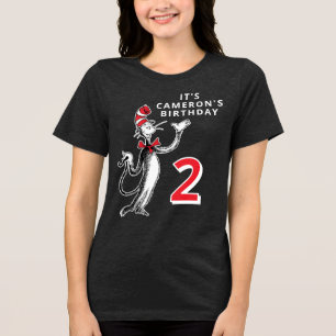 Dr. Seuss Character Confetti   KINDERGEBURTSTAG Tri-Blend Shirt