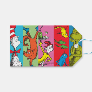 Dr. Seuss Charakter-Slice Geschenkanhänger