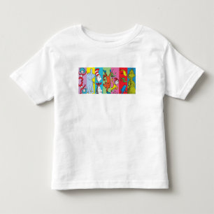 Dr. Seuss   Charakter-Slice Kleinkind T-shirt