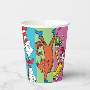 Dr. Seuss Charakter-Slice Pappbecher