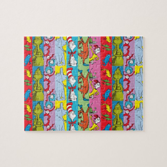 Dr. Seuss | Charakter-Slice Puzzle (Horizontal)