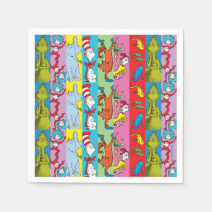 Dr. Seuss Charakter-Slice Serviette