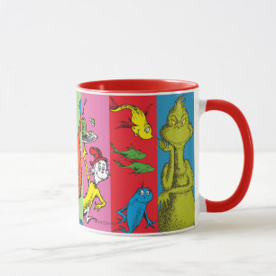 Dr. Seuss Charakter-Slice Tasse