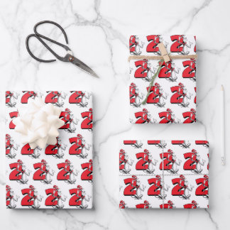 Dr. Seuss - Charaktere | KINDERGEBURTSTAG Geschenkpapier Set