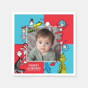 Dr. Seuss - Charaktere   KINDERGEBURTSTAG Serviette