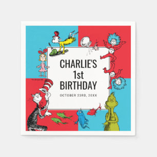 Dr. Seuss - Charaktere KINDERGEBURTSTAG Serviette