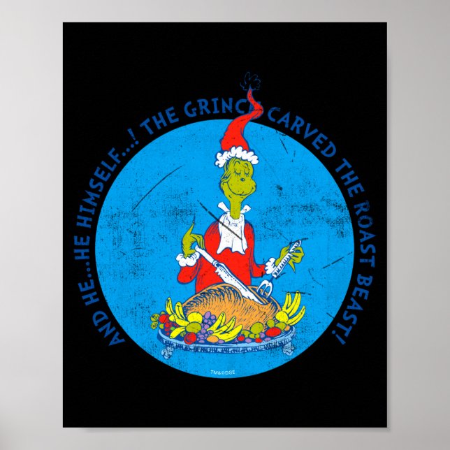 Dr Seuss Christmas Roast  Poster (Vorne)