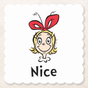 Dr. Seuss Cindy-Lou der Engel Untersetzer