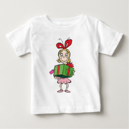 Dr. Seuss | Cindy-Lou Who - Holding Present Baby T-shirt