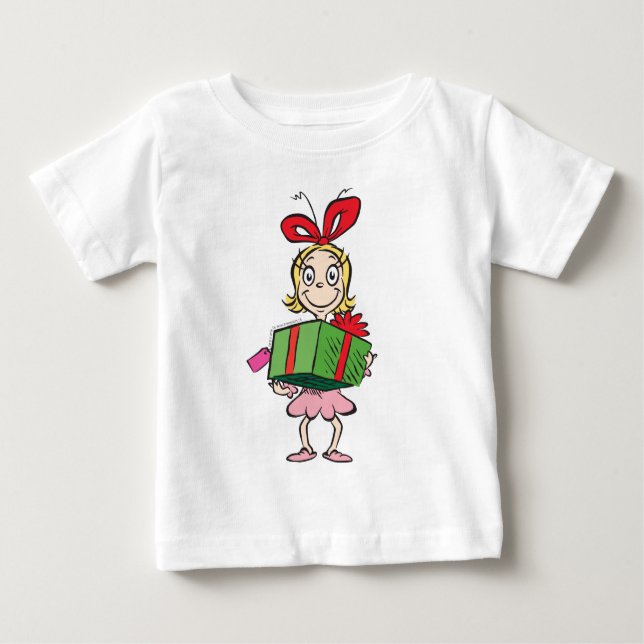 Dr. Seuss | Cindy-Lou Who - Holding Present Baby T-shirt (Vorderseite)