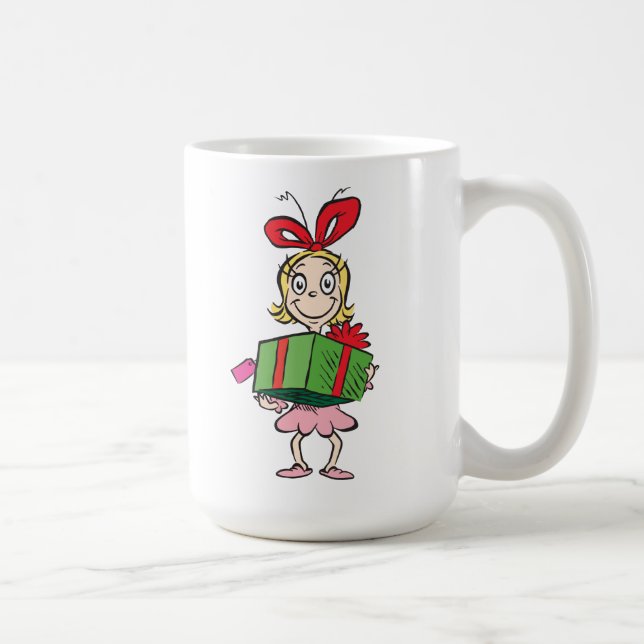 Dr. Seuss | Cindy-Lou Who - Holding Present Tasse (Rechts)