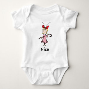 Dr. Seuss Cindy-Lou Who is Nice Baby Strampler