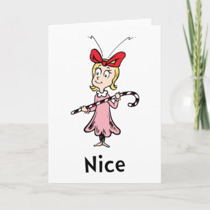 Dr. Seuss   Cindy-Lou Who is Nice Karte
