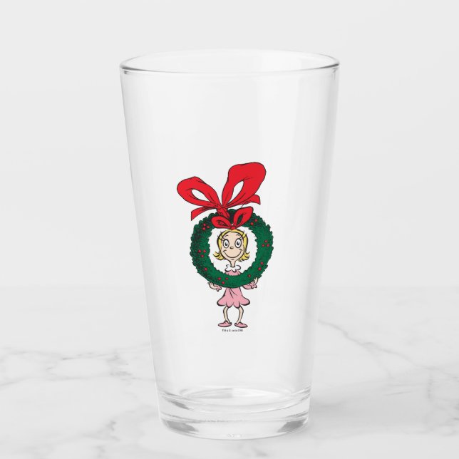 Dr. Seuss | Cindy-Lou Who - Wreath Glas (Vorderseite)
