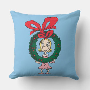 Dr. Seuss Cindy-Lou Who - Wreath Kissen
