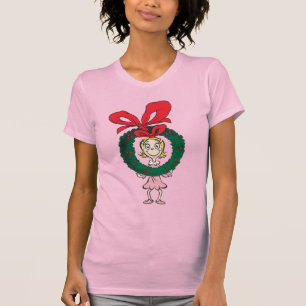 Dr. Seuss   Cindy-Lou Who - Wreath T-Shirt