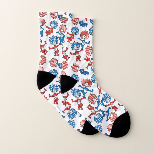 Dr. Seuss | Das eine, das andere, das US-Flag-Must Socken (Paar)