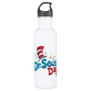 Dr. Seuss Day   Confetti Edelstahlflasche