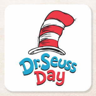 Dr. Seuss Day Rechteckiger Pappuntersetzer