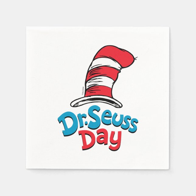 Dr. Seuss Day Serviette (Vorderseite)