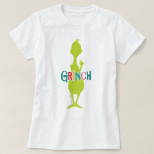 Dr. Seuss Der Grinch - Grüne Silhouette T-Shirt