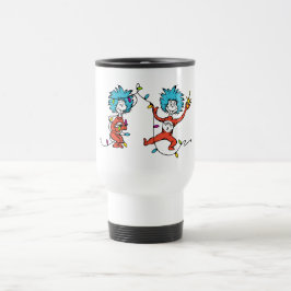 Dr. Seuss| Der Grinch| Thing 1 & Thing 2 Dancing Reisebecher