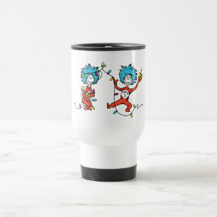 Dr. Seuss  Der Grinch  Thing 1 & Thing 2 Dancing Reisebecher