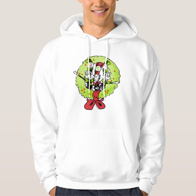 Dr. Seuss| Der Grinch| Weihnachtsfreude in Who-vil Hoodie (Vorderseite)