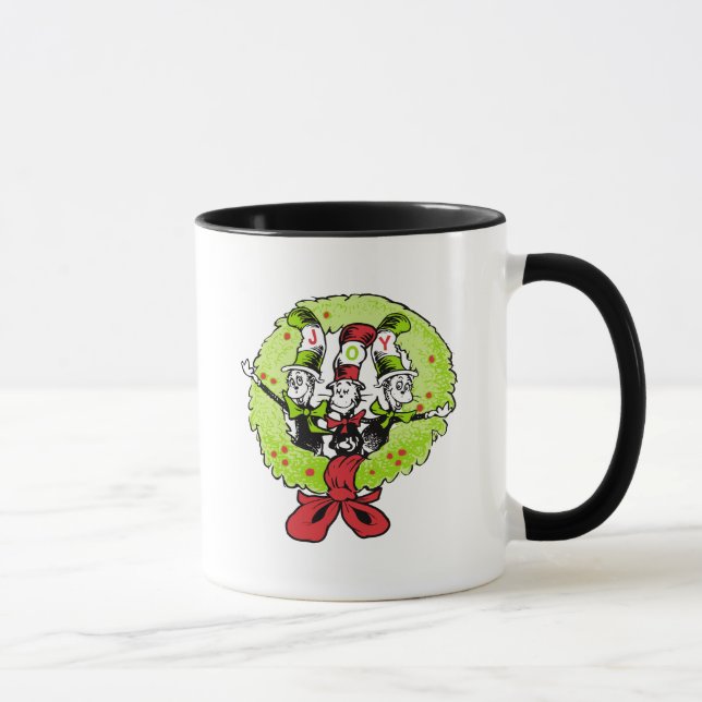 Dr. Seuss| Der Grinch| Weihnachtsfreude in Who-vil Tasse (Rechts)