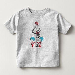 Dr. Seuss Der Kater im Hut, Ding 1 & Ding 2 Kleinkind T-shirt