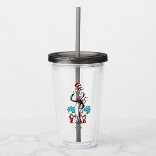 Dr. Seuss Der Kater mit Hut, Ding Eins und Ding Acryltrinkbecher