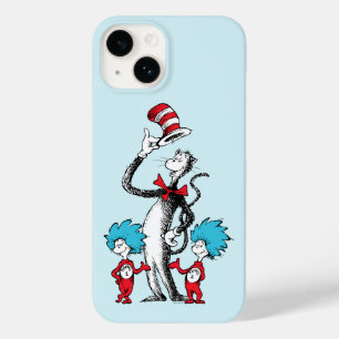 Dr. Seuss Der Kater mit Hut, Ding Eins und Ding Case-Mate iPhone 14 Hülle