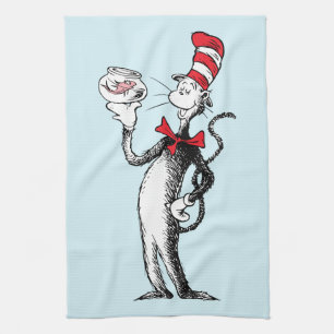 Dr. Seuss Der Kater mit Hut & Krinklebine Geschirrtuch