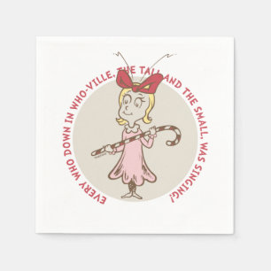 Dr. Seuss Der Knackpunkt Cindy-Lou Who - Niedl Serviette