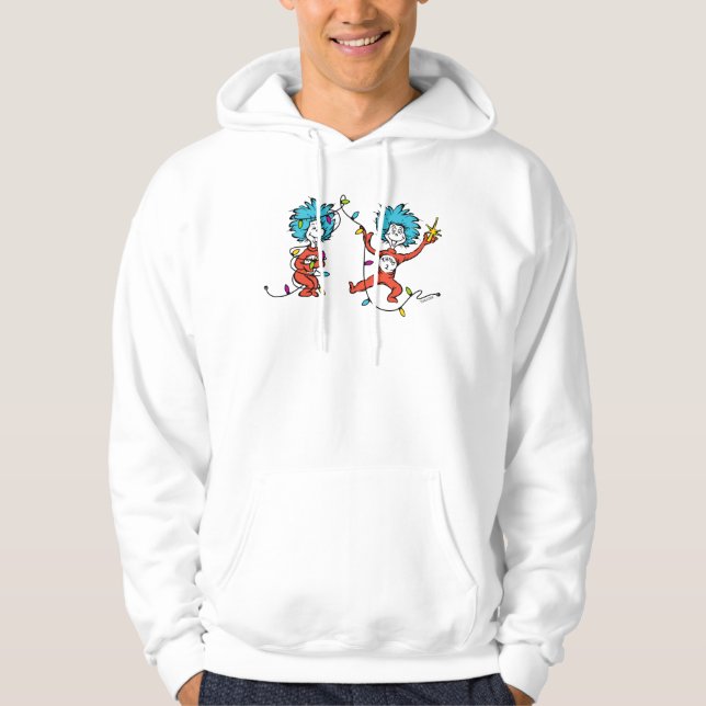 Dr. Seuss | Der Knackpunkt | Ding 1 & Ding 2 tanze Hoodie (Vorderseite)