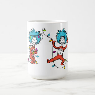 Dr. Seuss Der Knackpunkt Ding 1 & Ding 2 tanze Kaffeetasse