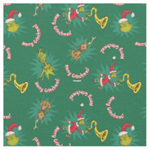Dr. Seuss Der Knackpunkt Merry Grinchmas Patte Stoff