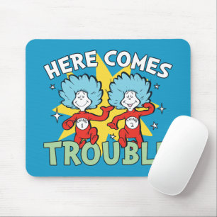 Dr. Seuss   Die eine Sache hier kommt aus Schwieri Mousepad