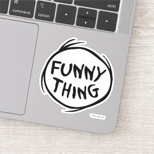 Dr. Seuss Die eine Sache zwei - die lustige Sach Aufkleber