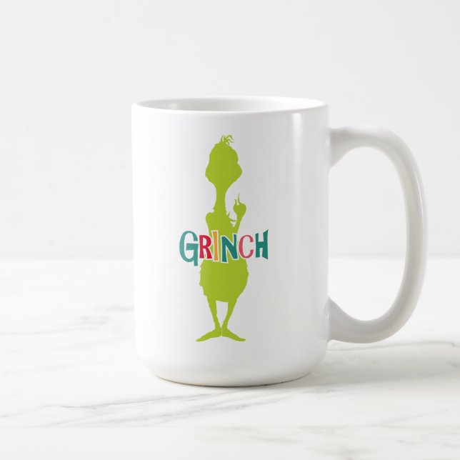 Dr. Seuss | Die grüne Silhouette Kaffeetasse (Rechts)