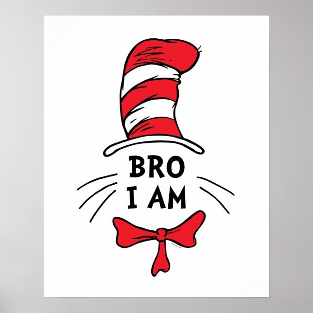 Dr. Seuss | Die Katze im Hut - Bruder Poster (Vorne)