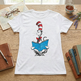 Dr. Seuss| Die Katze im Hut - Lesen T-Shirt