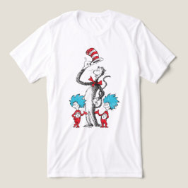 Dr. Seuss | Die Katze im Hut, Sache 1 & Sache 2 Tri-Blend Shirt