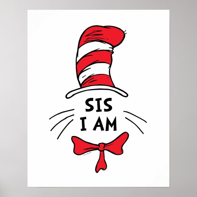 Dr. Seuss | Die Katze im Hut - Sis Ich bin Poster (Vorne)