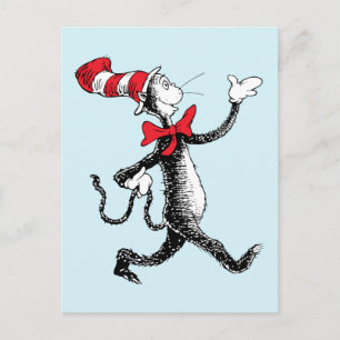 Dr. Seuss   Die Katze mit dem Hut Laufsteg Postkarte