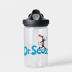 Dr. Seuss   Die Katze mit dem Hut Vintage-Logo Trinkflasche